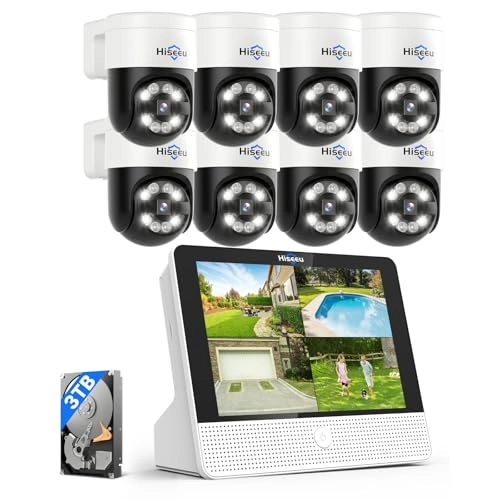 4K PoE Camera System - 8 cameras 16 channels 8MP