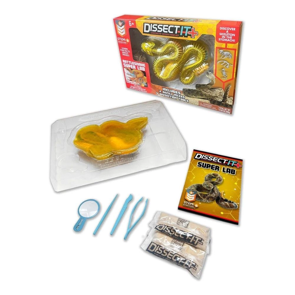 Slimy Dissect-It In Giftbox - Rattlesnake
