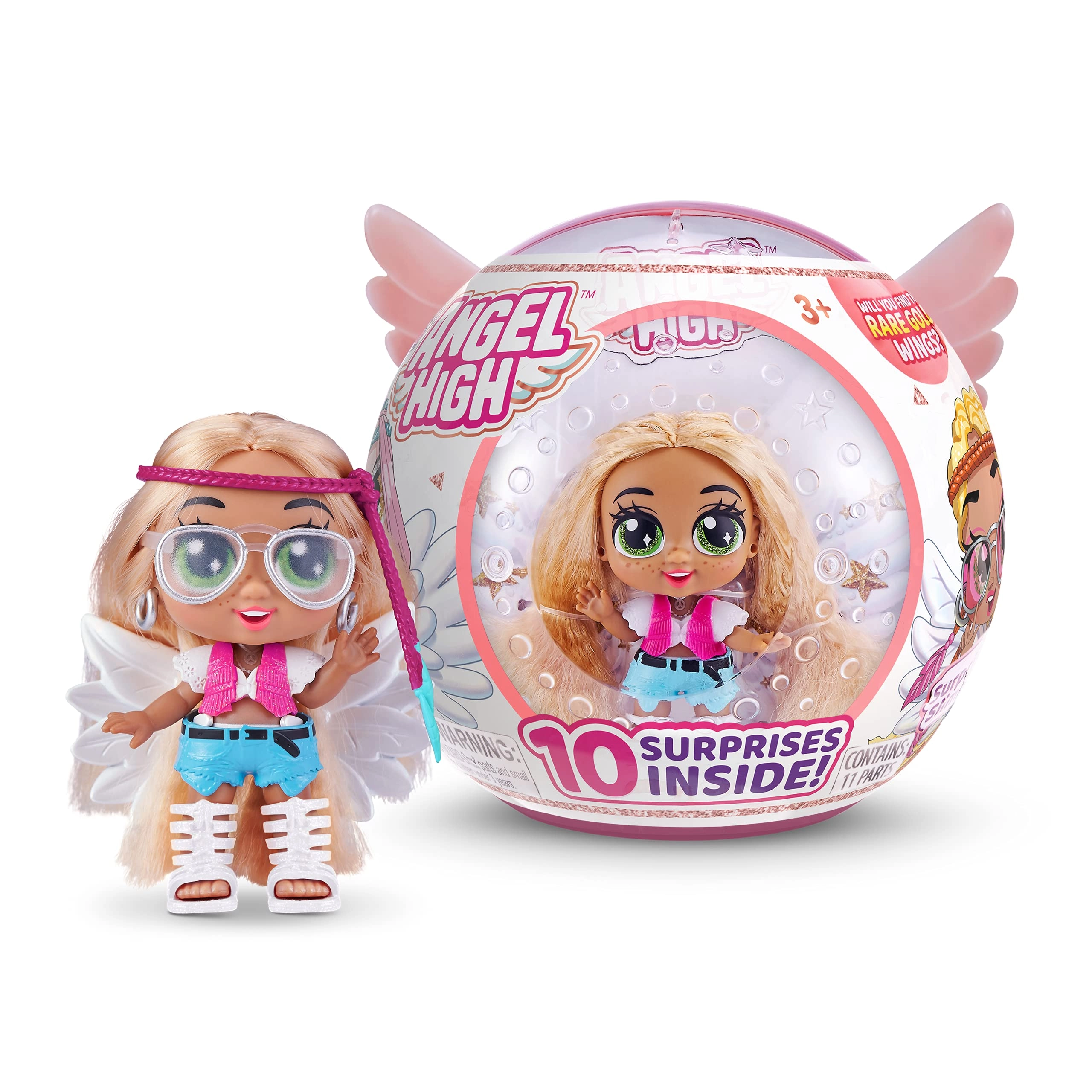 ZURU Cara Mello Doll - Angel High Itty Bitty 10 Surprise Accessories