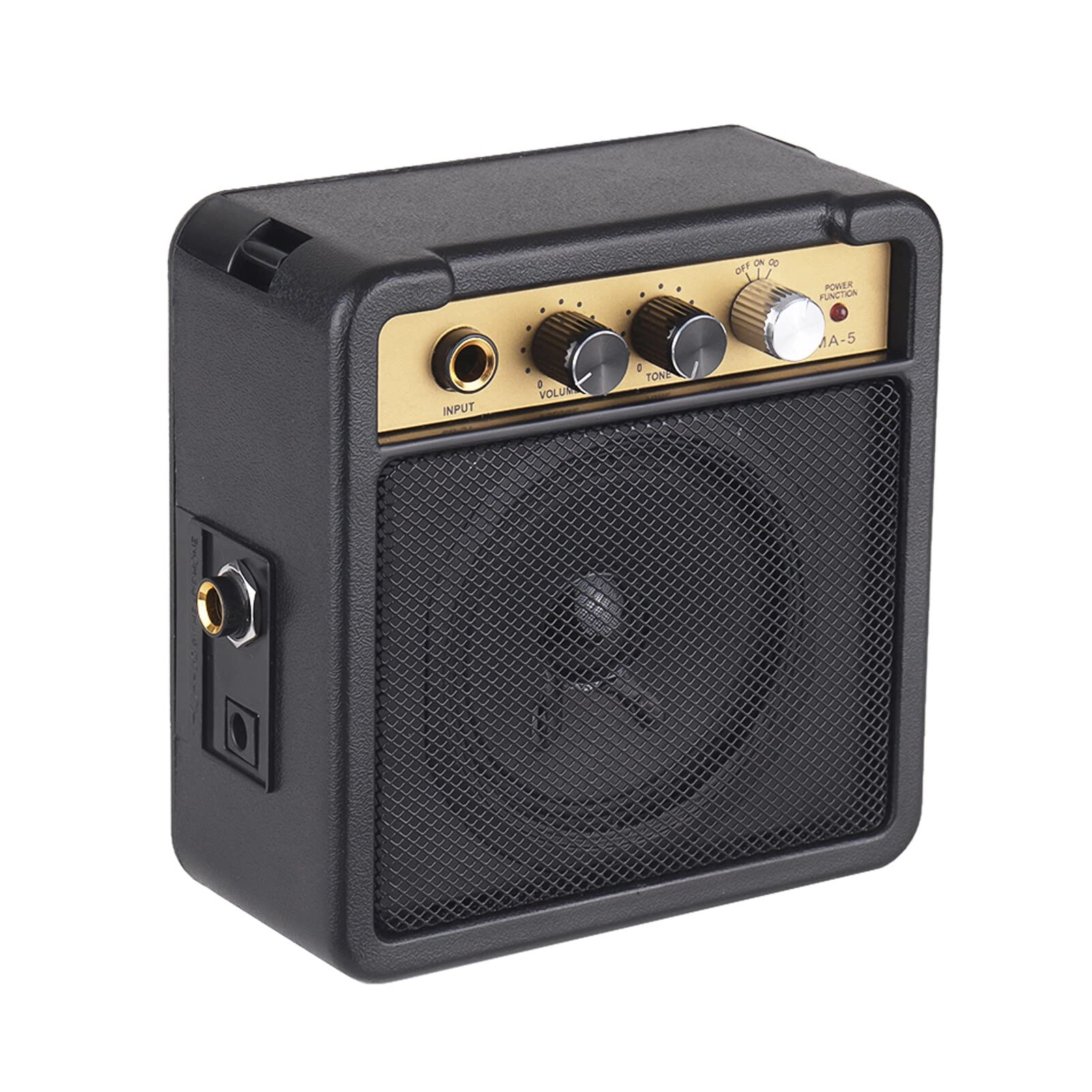 Fawoonu Mini Guitar Amplifier - 1W 6.35mm Headphone Output