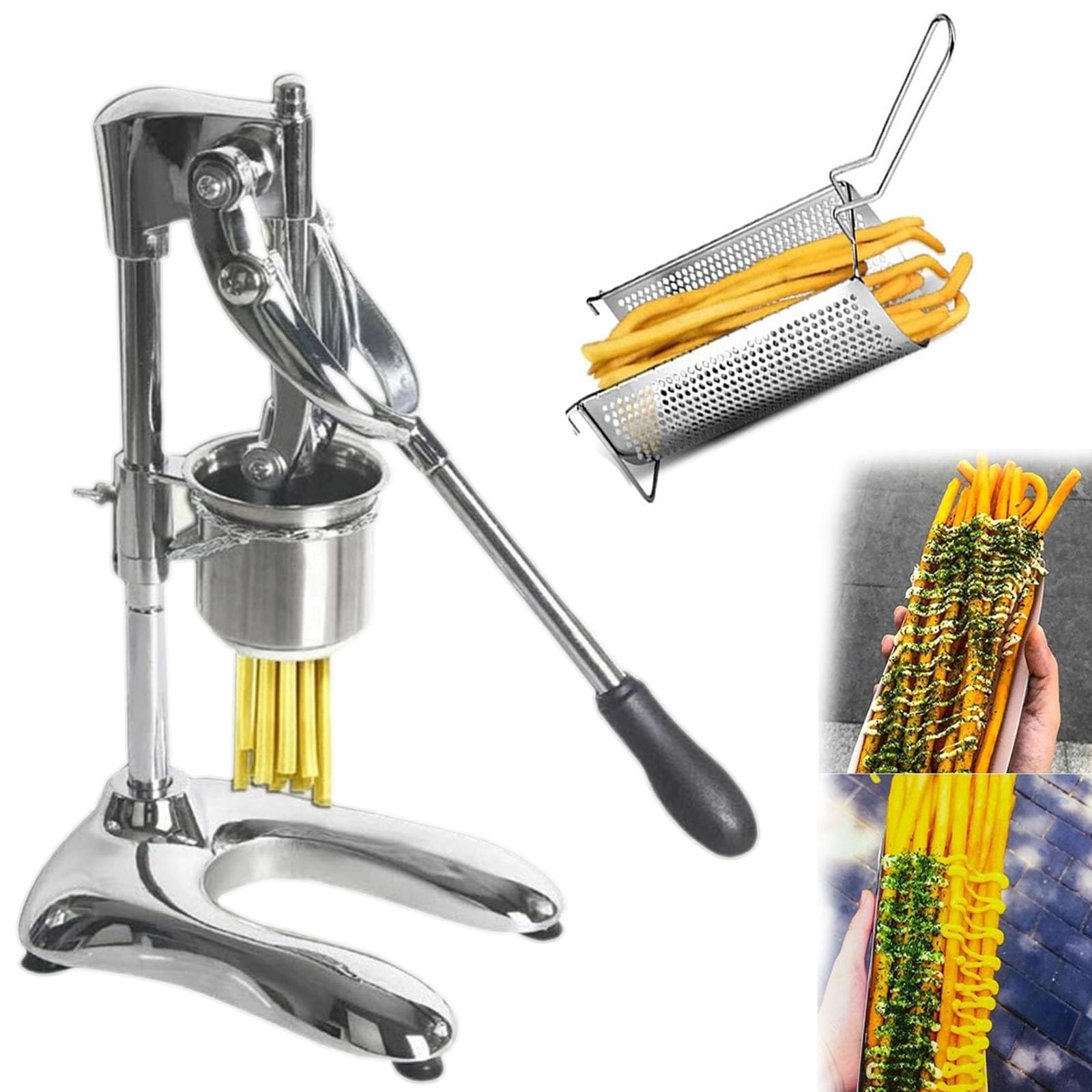 Troqullium Super Long French Fries Machine