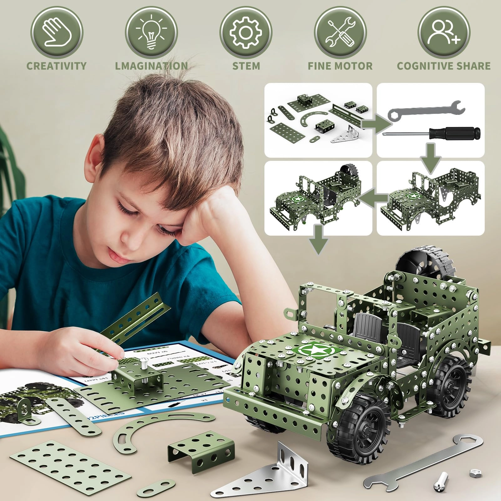 Model Truck Set - Transportation