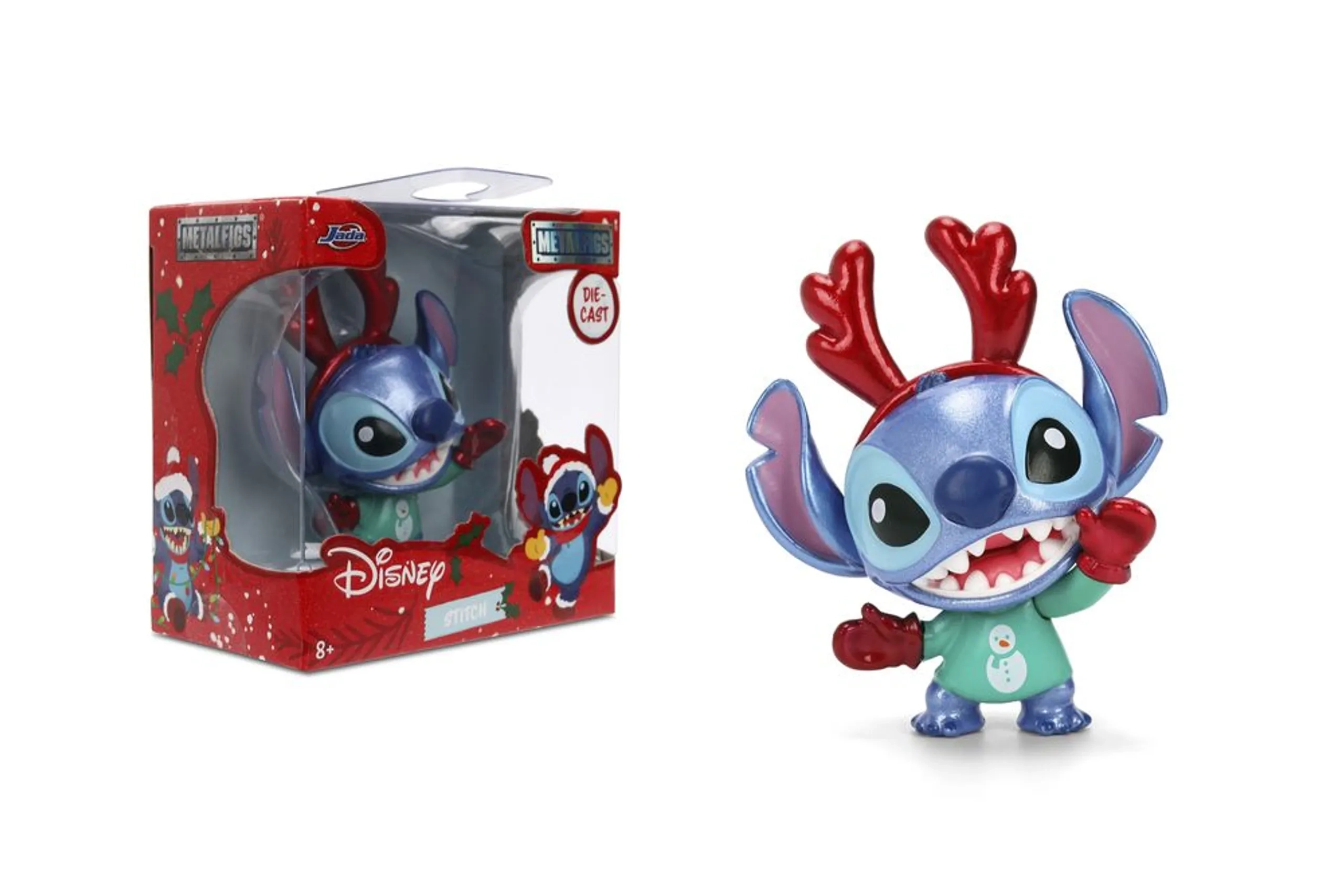 Stitch - Lilo & Stitch Metalfigs Wave 3 Christmas Figure (5.08 cm)