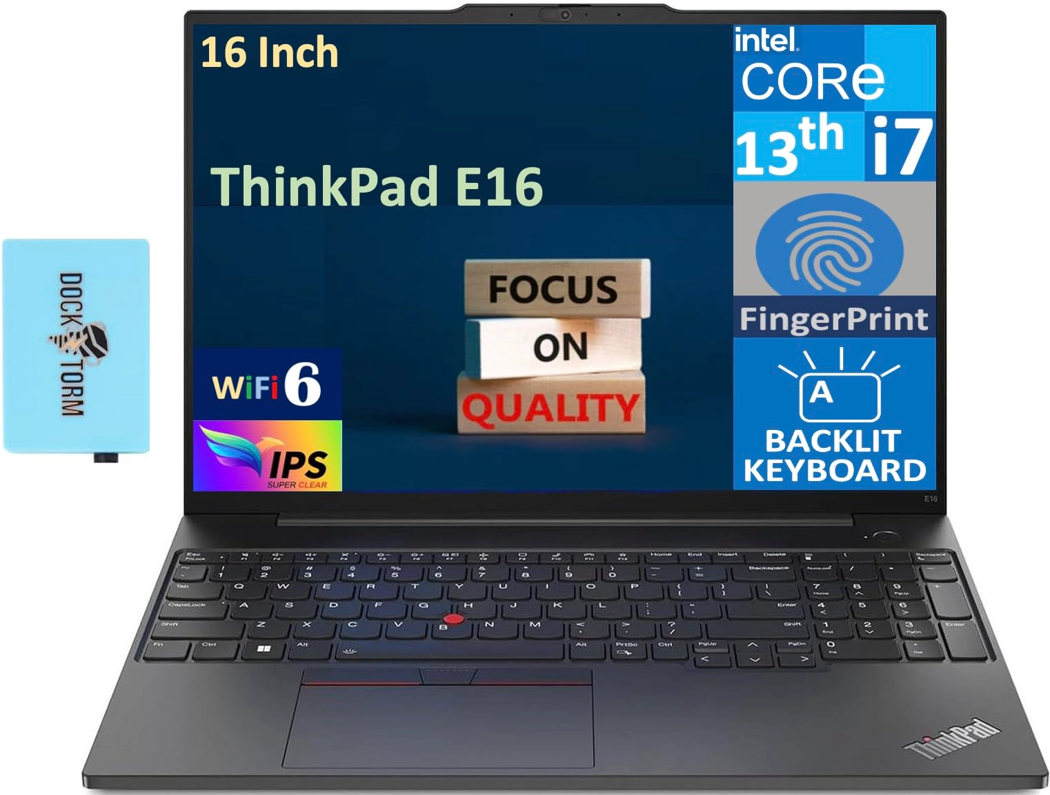 ThinkPad E16 Gen 1 - 16'' i7-1355U 16GB DDR4 1TB SSD