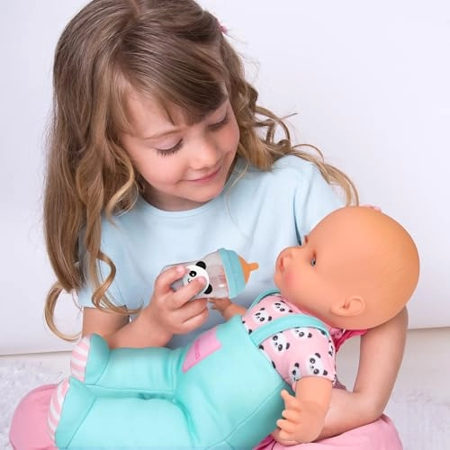 Magic Bottle Soft Baby Doll - Plastic Ages 10 Months+