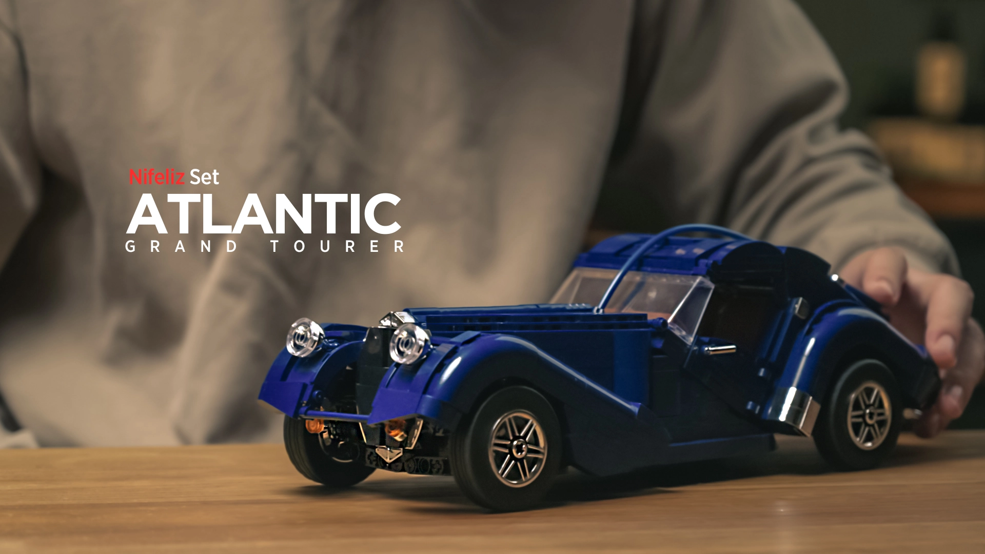 Atlantic Sports Car Building Set - 1127 pcs