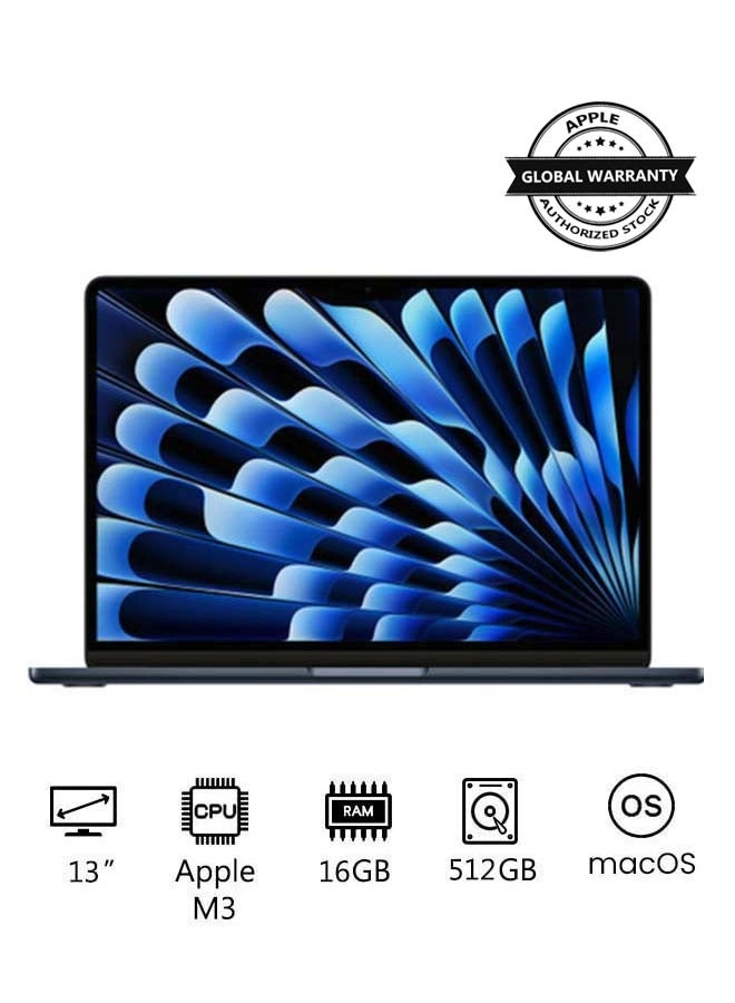 MacBook Air MBA13 - 13'' M3 16GB 512GB SSD