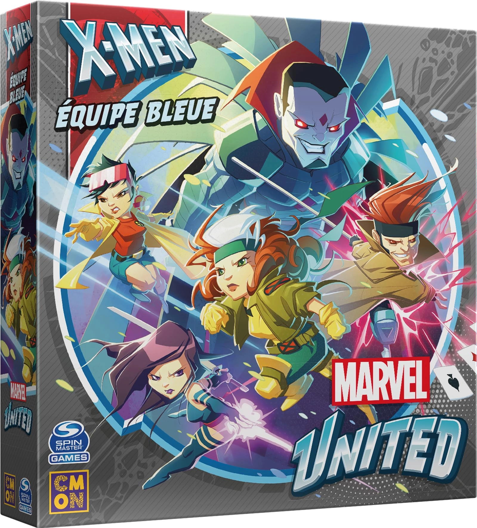 Asmodee Marvel United: X-Men - Team Bleue - Card Game (French)
