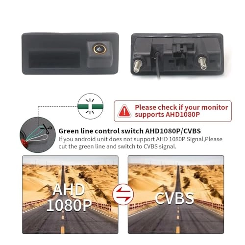 HD Car Rear View Camera - Wire AHD1080P