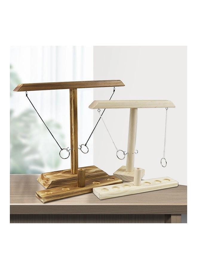Wooden Ring Game - Hook Wood Type Upto 30 Mins