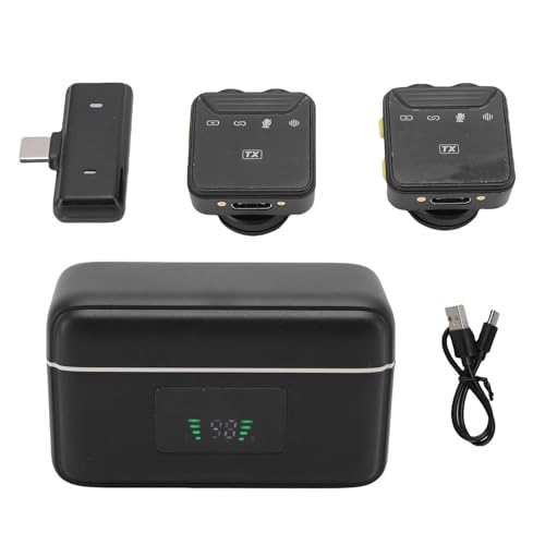 Wireless Microphone - 2 x Microphones 2.4GHz