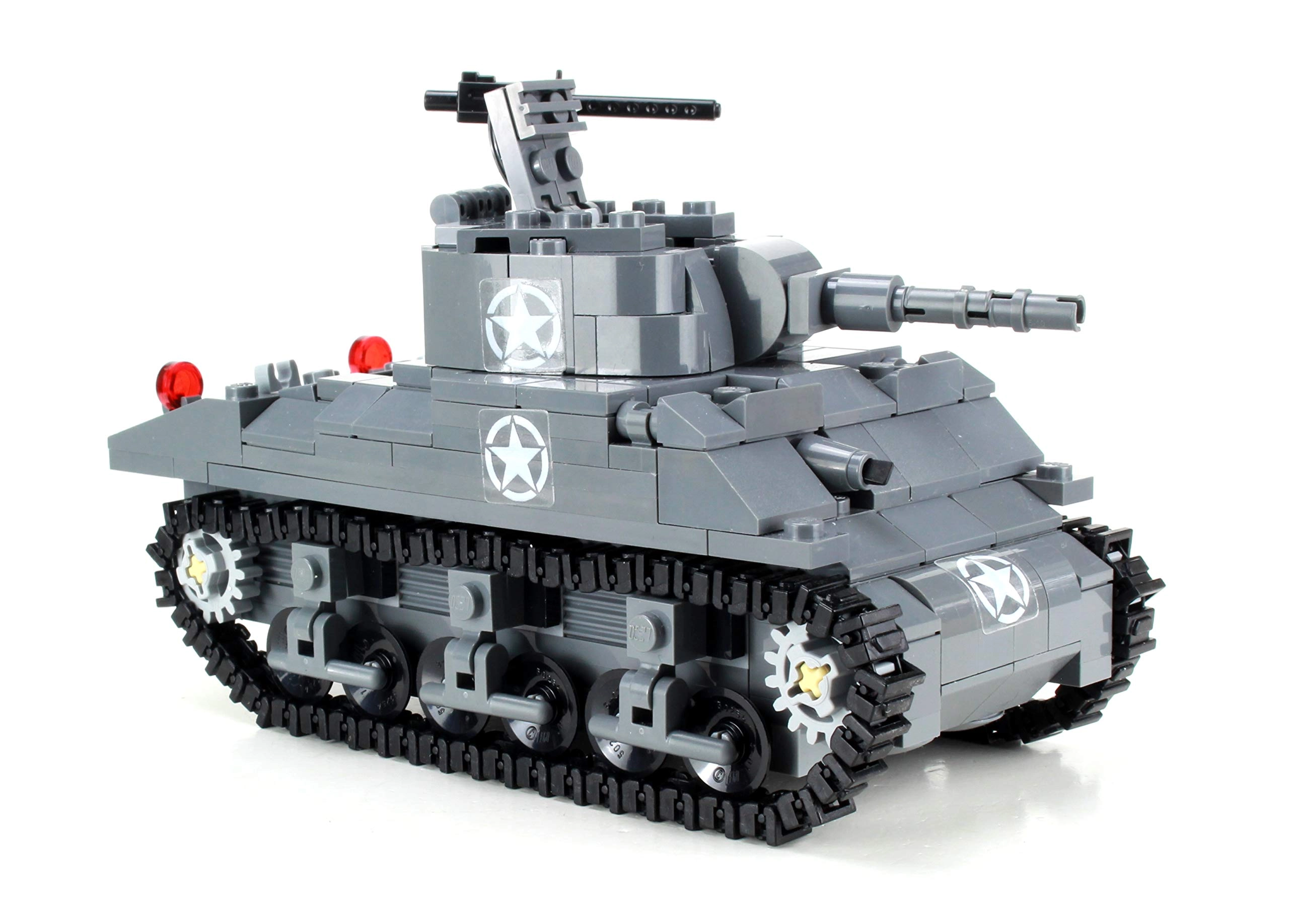 Battle Brick M4 Sherman Tank - Military