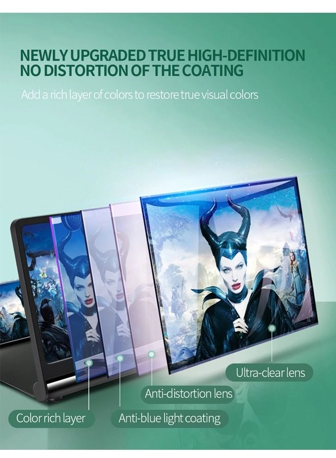 Phone Screen Magnifier - 12 Inch Bluetooth Speaker