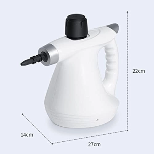Small Handheld Steam Cleaner - White 1.37 Kilograms