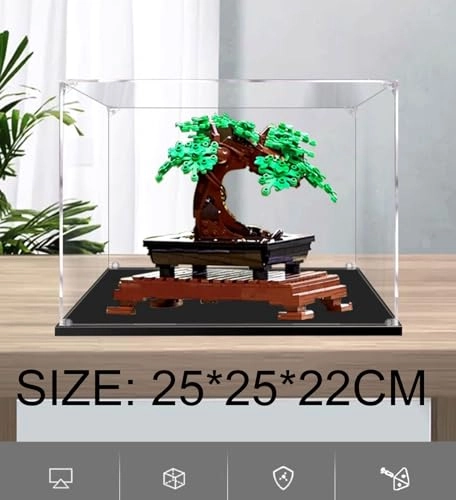 Acrylic Display Case - 25*25*22 cm With Background