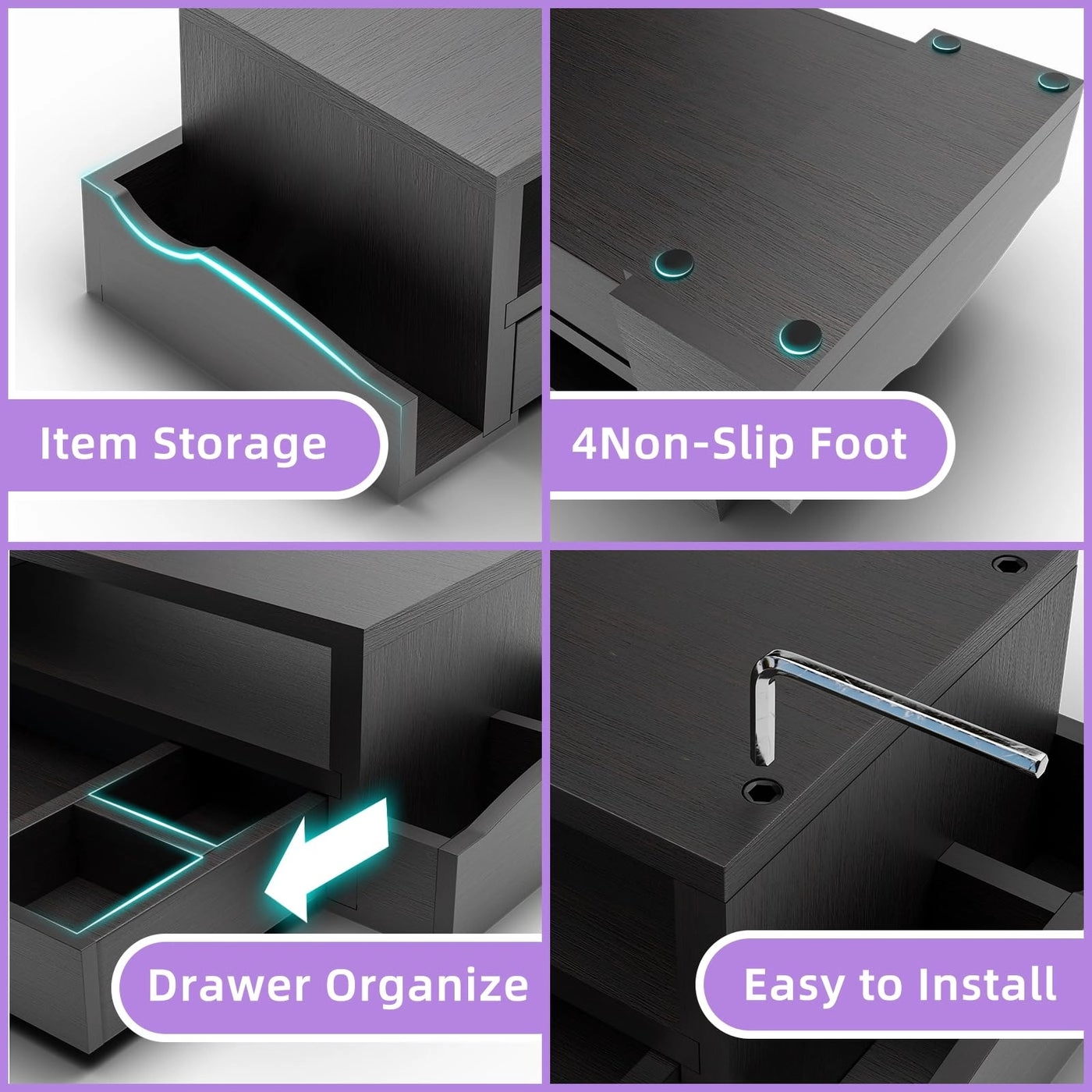 Metal Monitor Stand Riser