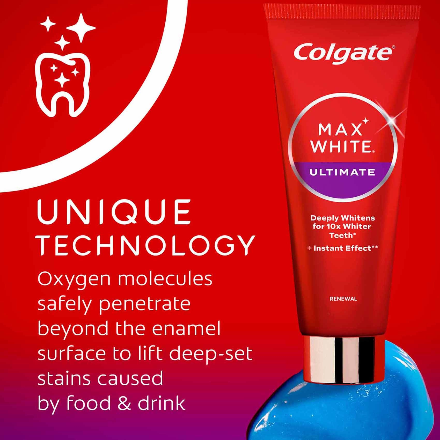 Max White Ultimate Renewal Fluoride Toothpaste