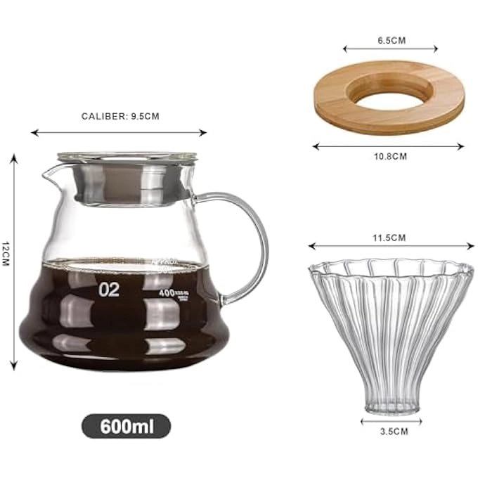 V60 - 20Oz600Ml 40 Pcs Paper Filter