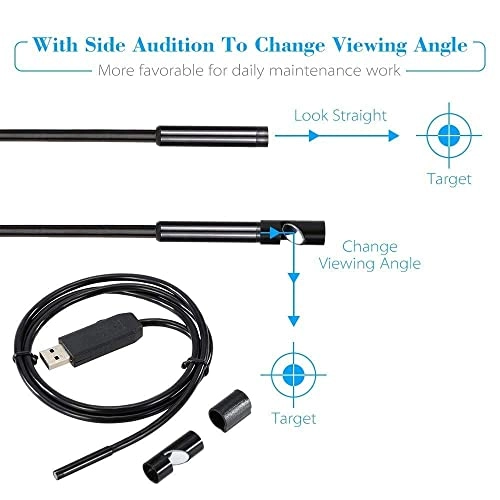 Endoscope Camera - IP67 6 LED 5M Cable