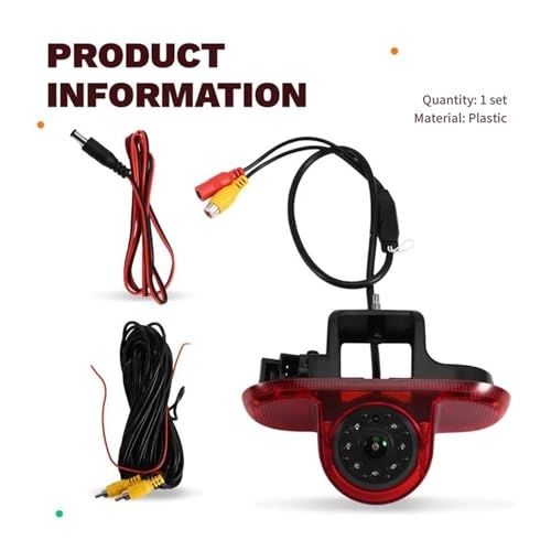 Rear View Parking Camera - Night Vision Wire