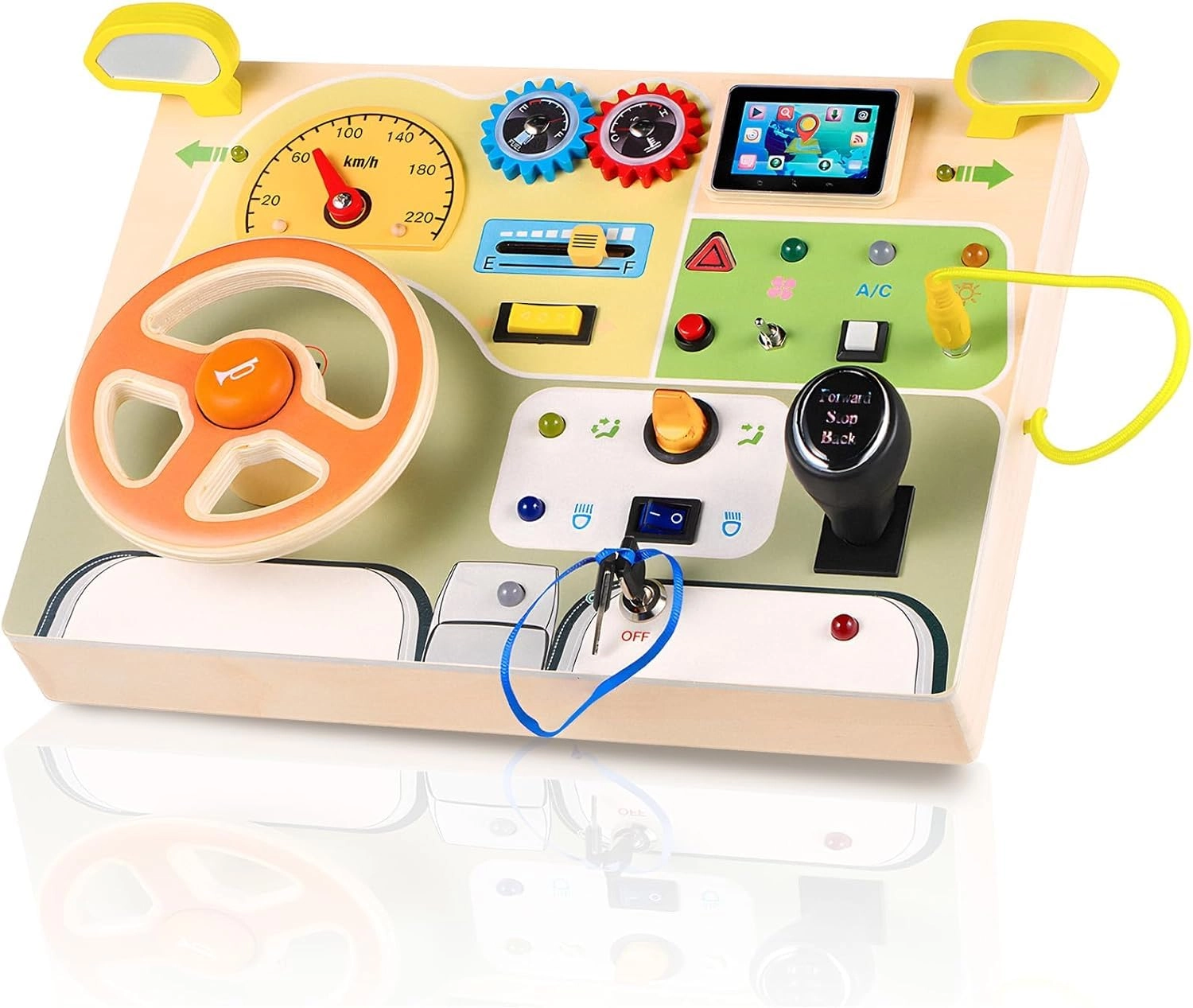 TOYBY Montessori Busy Board - 3 years and up