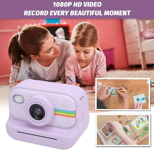 Instant Print Camera - 1080P 48MP
