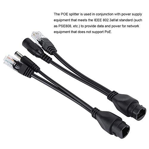POE Splitter - 12V ≤13W 1×RJ45 IEEE 802.3af 10/100Mbps