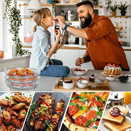 Air Fryer Rack - Stainless steel 3 piece(s)