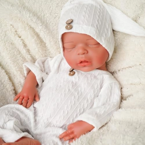 Reborn Baby Doll - 11.8in Silicone Boy Ages 3+