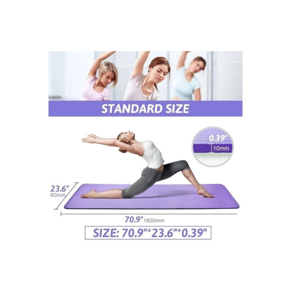 Yoga Mat - 10 mm