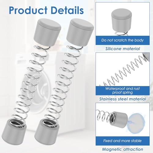 Magnetic Front Loader Wash Door Support - Suitable for most household appliances such as washing machines, dryers and dishwashers