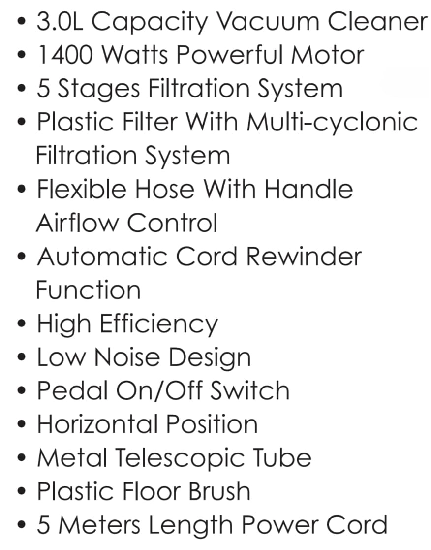 Cyclone Bagless Vacuum Cleaner (371475232365)