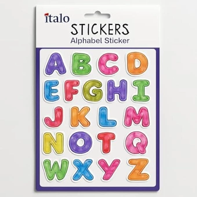 Alphabet Educational Stickers