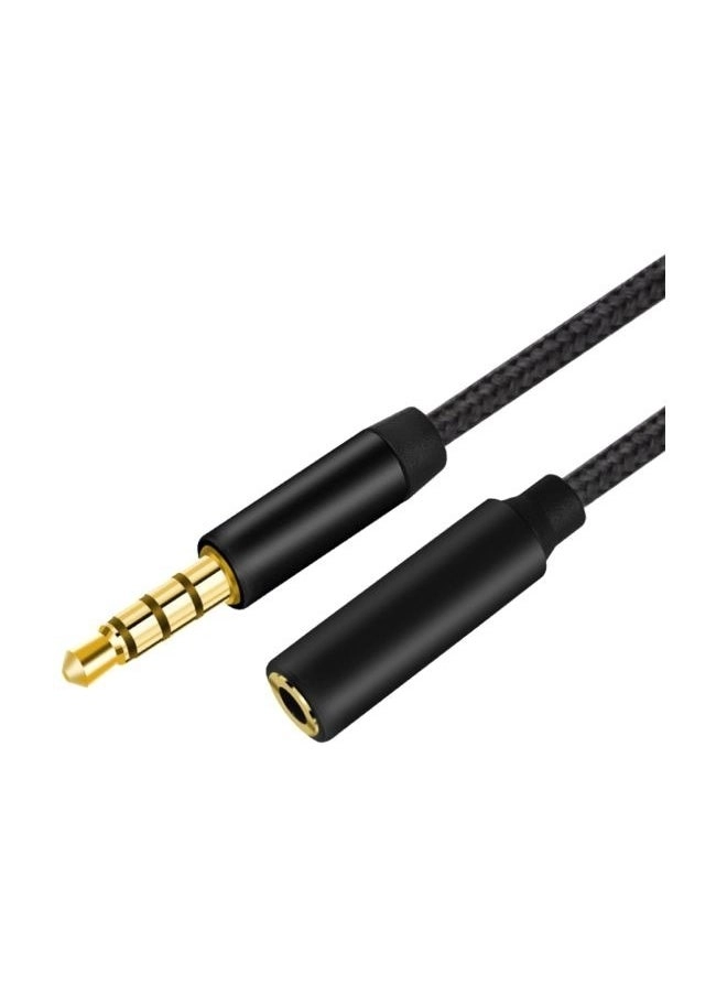 AUX Male To Female Audio Extension Cable - 2 meter