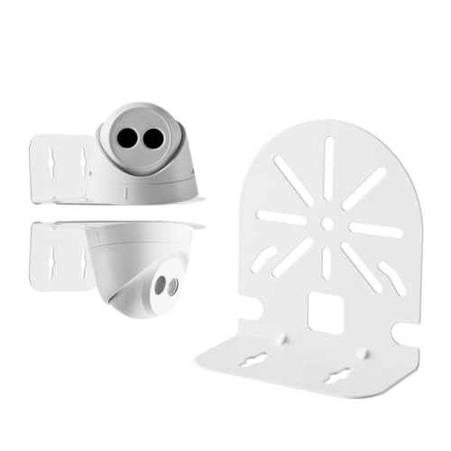 L Type Dome Wall Mounting Bracket - 116mm x 102mm x 52mm Solid Painted Metal