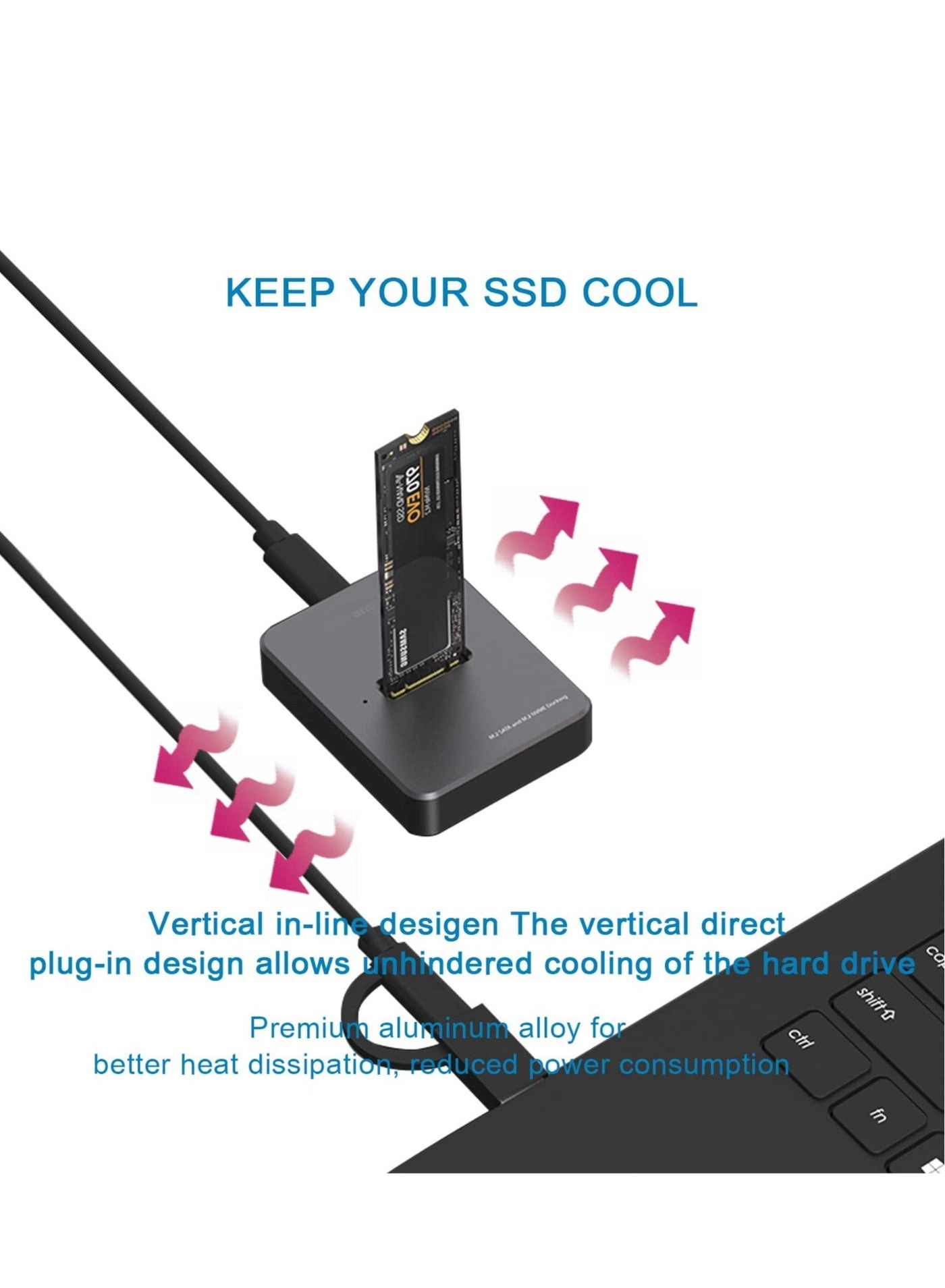 M.2 to USB Docking Station