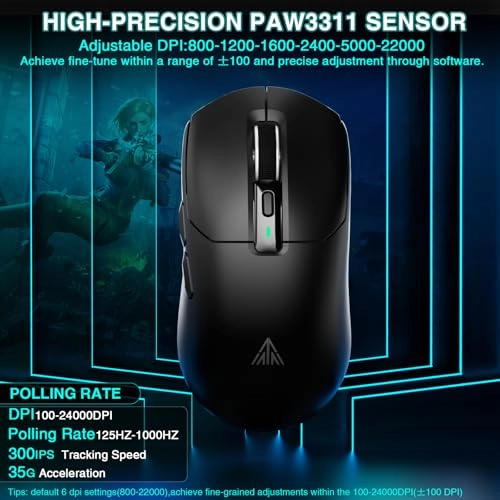 SM820 Gaming Mouse - Wireless