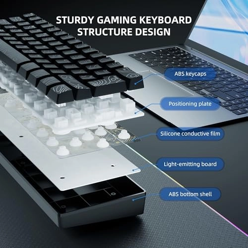 Mini 60 Percent Keyboard - Wired