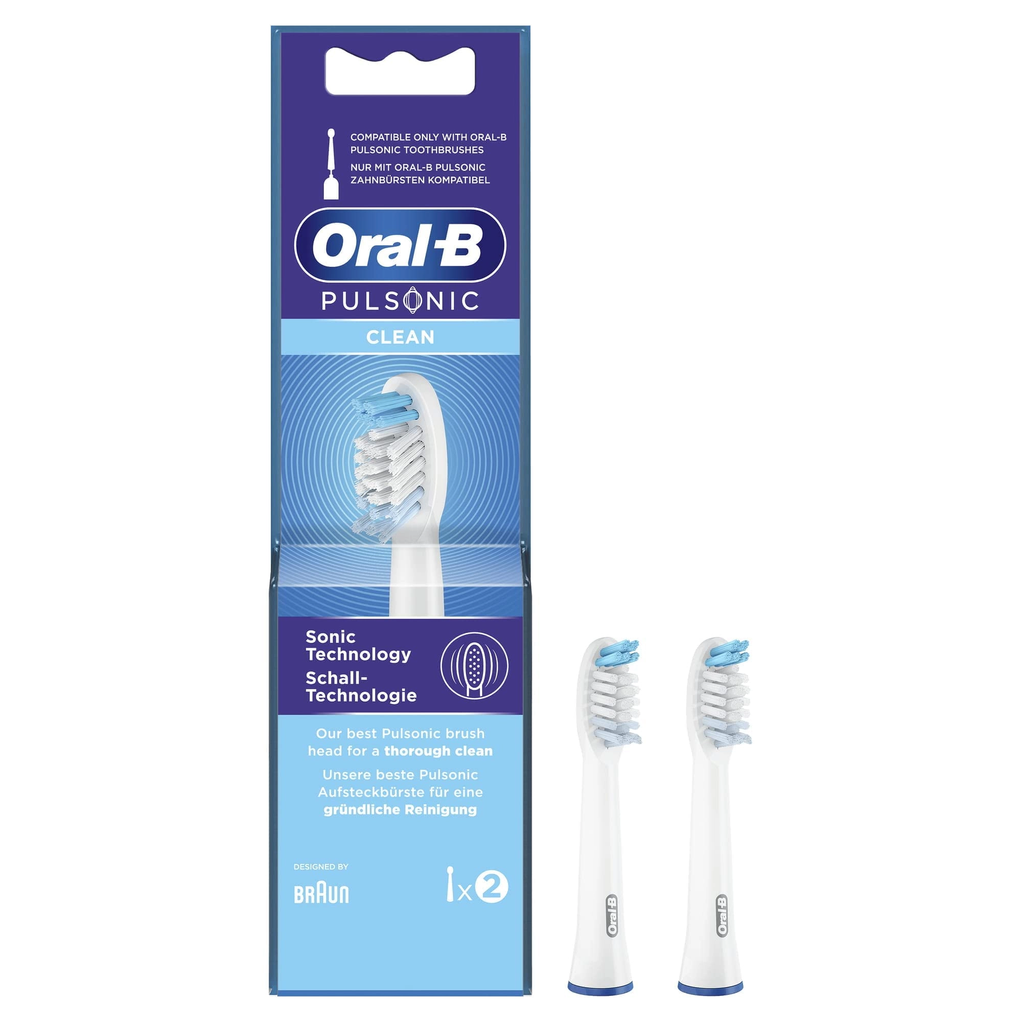 Oral-B Pulsonic Clean - Pack of 2