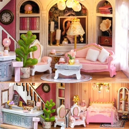 Miniature Dollhouse Kit - Warm House 1:32