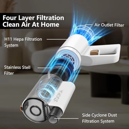 Stick Vacuum Cleaner - 2 in 1 Mopping