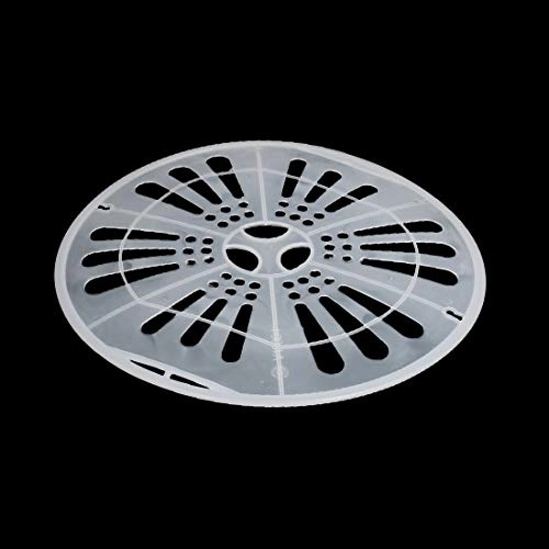 Washing Machine Spin Cap - 24.5cm White Plastic