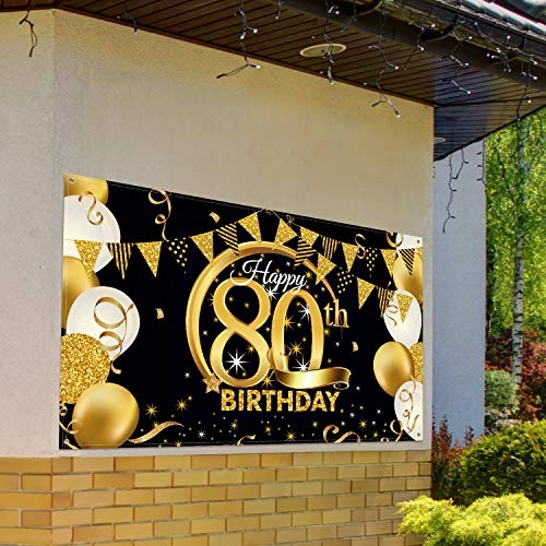 70s Theme Party Decorations Backdrop Banner - Birthday Party