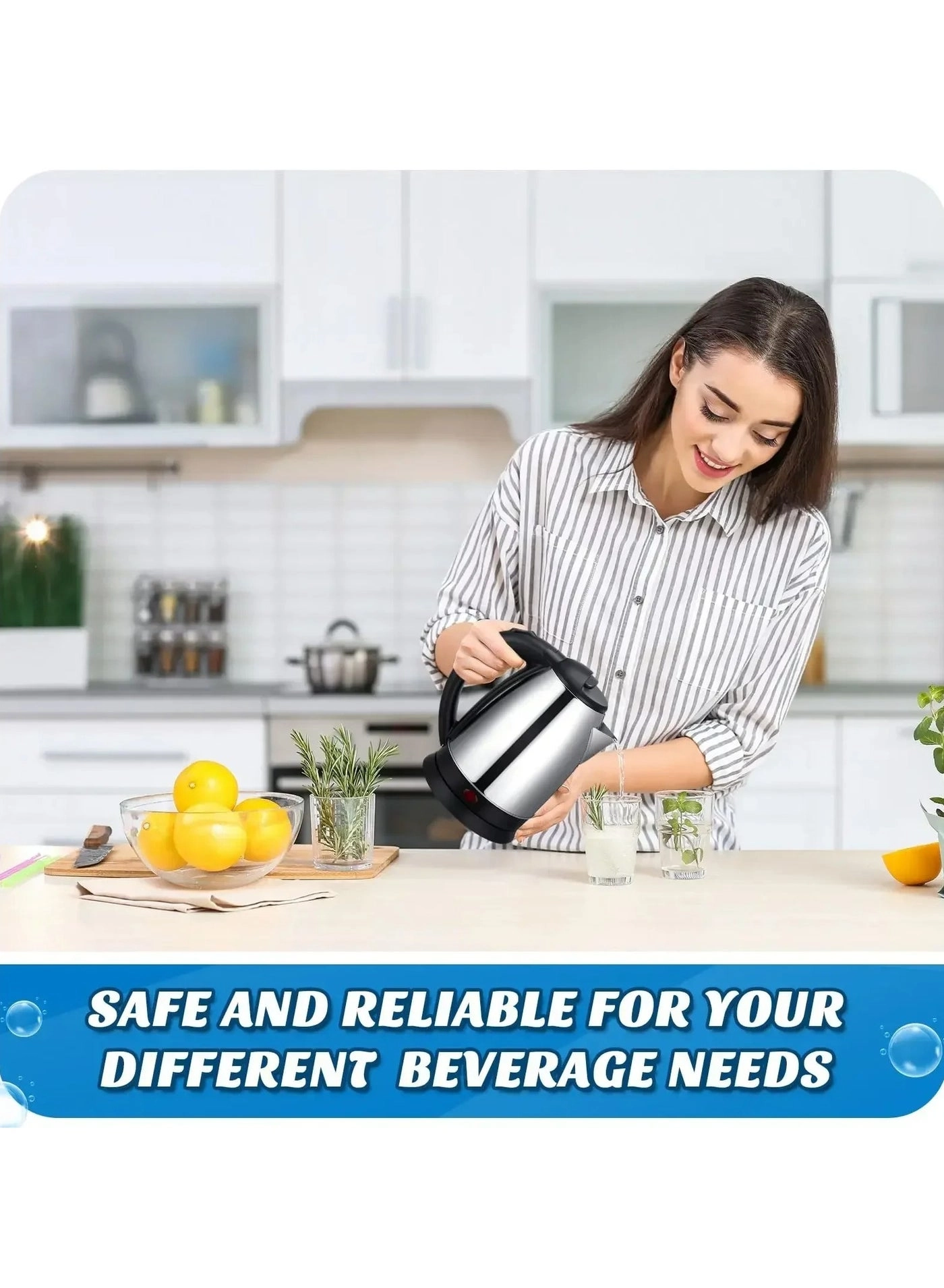 1 Electric kettle Steel