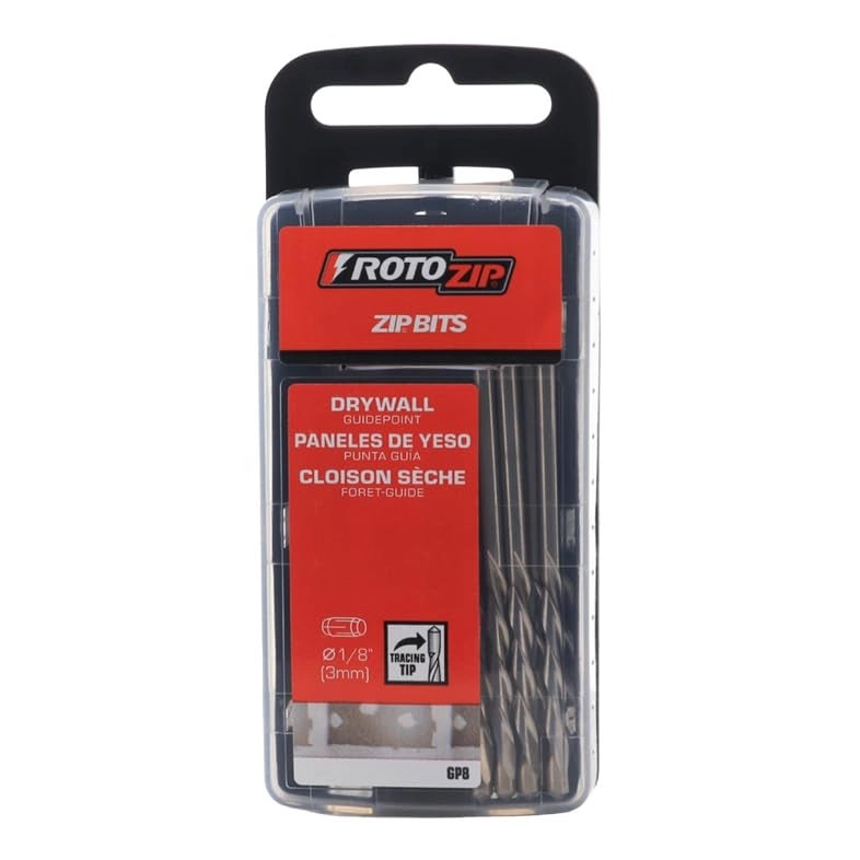 Guide Point Drywall Router Bits - 16-Pack 1/8"