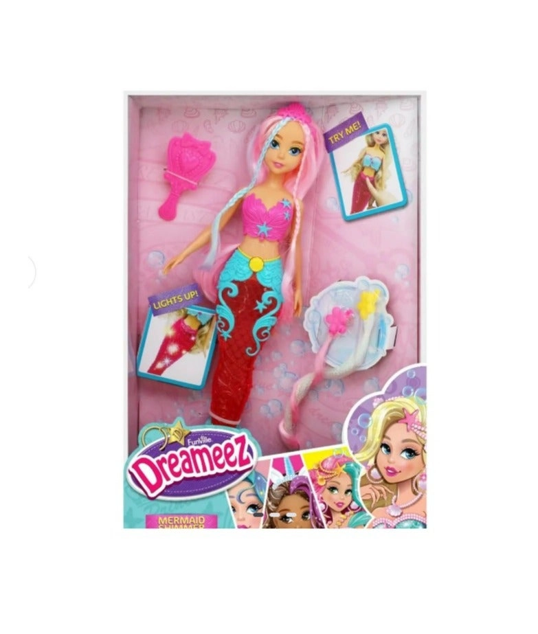 Dreameez Light Up Mermaid Fashion Doll - Ages 3+ Set