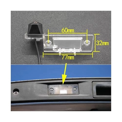 Rear View Camera - Night vision 2.4Ghz wireless 1280*720