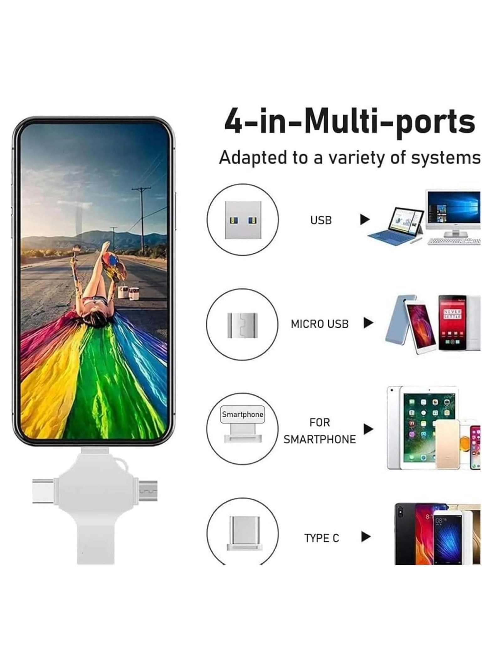 USB Flash Drive - USB 3.0 Type-C 2TB