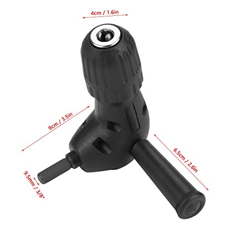 Right Angle Adapter - 3/8 90 Degrees 9.5mm Round Shank