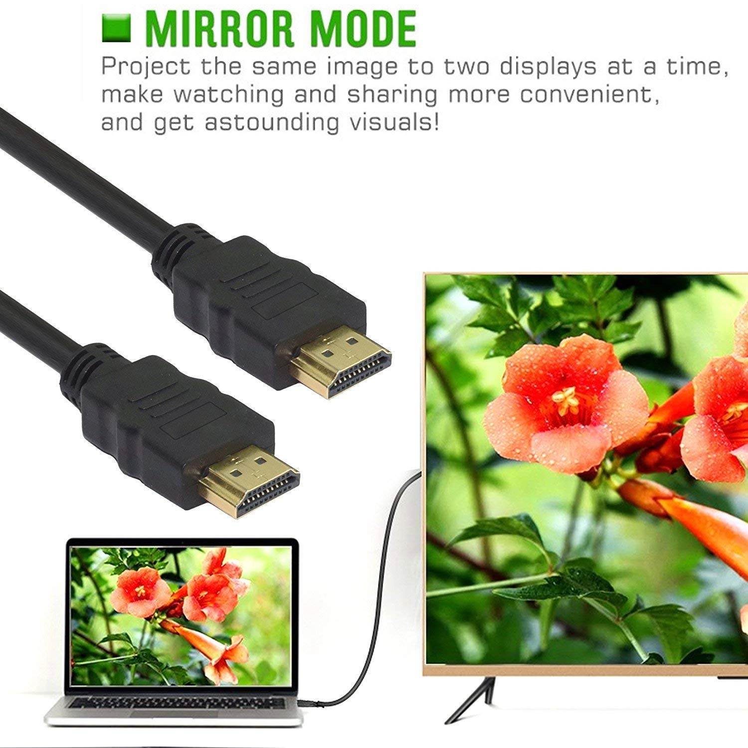 HDMI Male to HDMI Male Cable - 3m